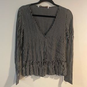 Zara Striped Blouse (M)